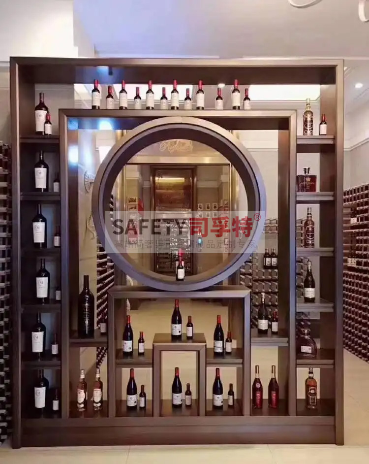 酒柜放到哪里合適？什么酒柜顯得高檔？【不銹鋼酒柜(圖2)