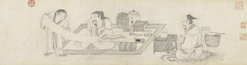 重拾“圍爐煮茶”文化，一起看看故宮藏畫里的“圍爐煮茶”[精制鋼圍爐茶桌](圖11)