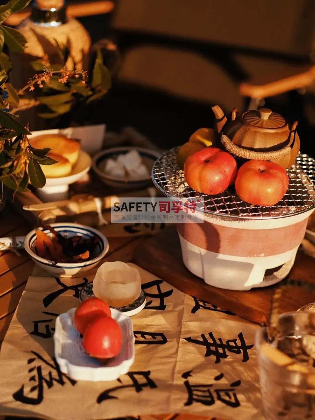 “圍爐煮茶”與非遺相互引流，潮流與文化傳承并不沖突[精致鋼圍爐，炭火爐](圖1)