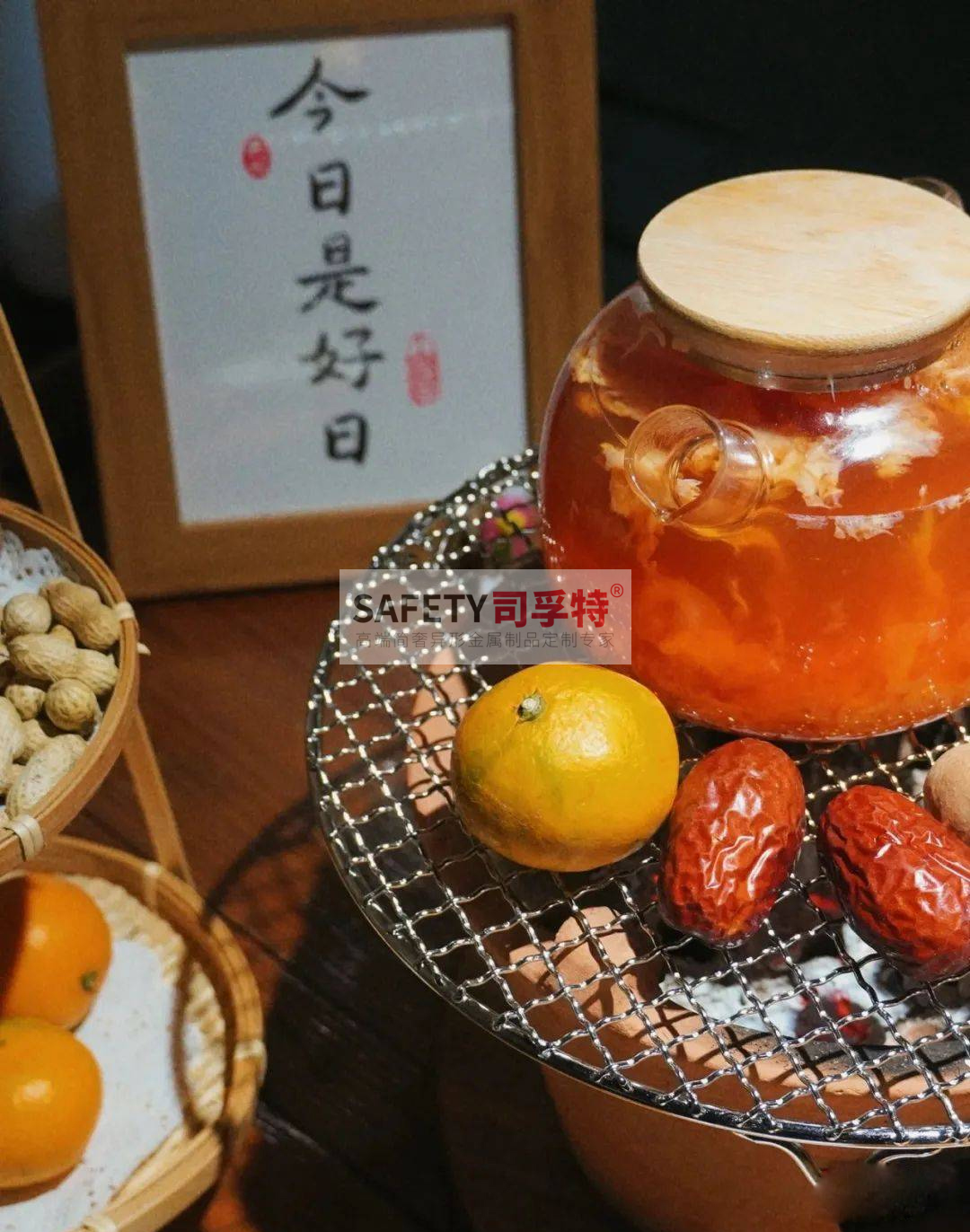 圍爐配萬物，煮茶煮酒又烤秋[司孚特圍爐茶桌，炭火爐，精制鋼圍爐](圖3)